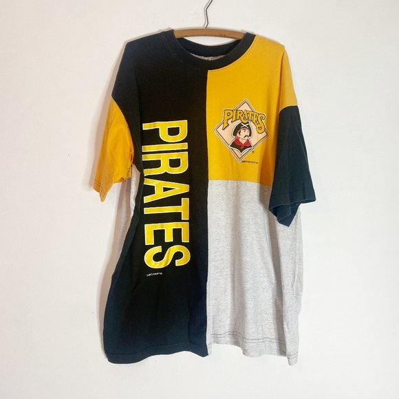 Vintage Other - Vintage 1993 Competitor MLB Pittsburgh Pirates Color Block T-Shirt Size XL